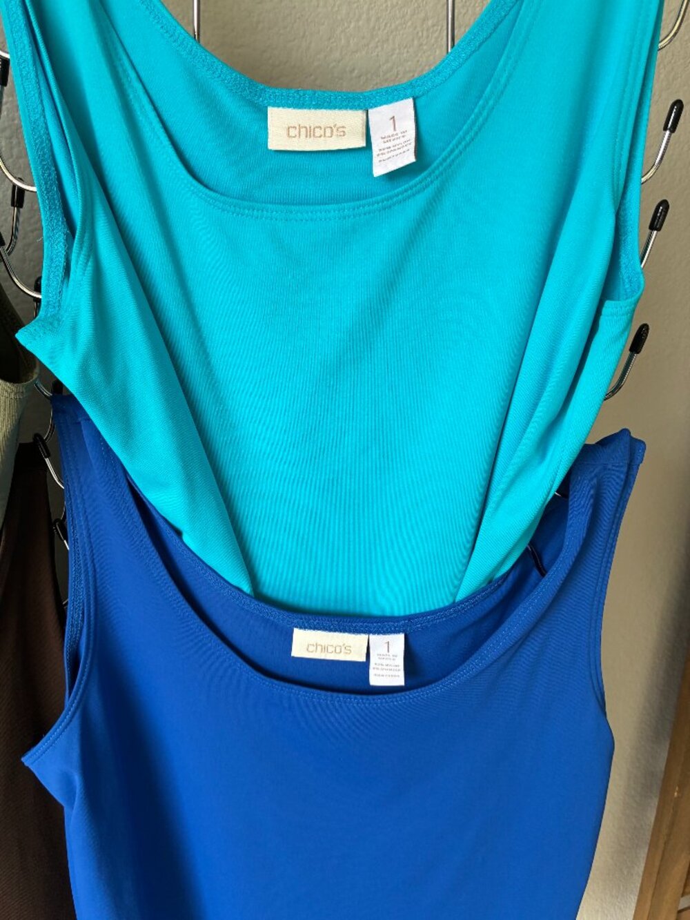 Chico's Light Blue-Teal Tank only